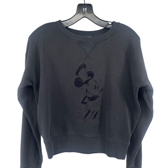 Uniqlo Vintage Disney Mickey Mouse Black Sweatshirt Women’s M – Rare Streetwear - Picture 12 of 12